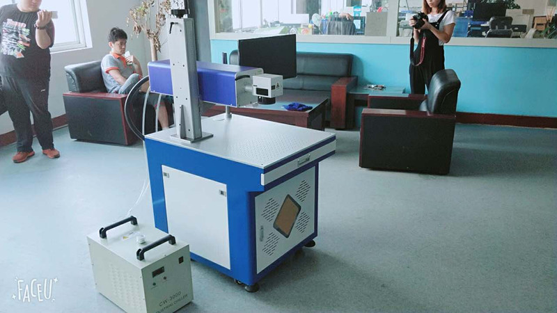 355nm UV lasermarking machine for glass cup
