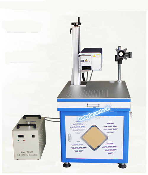 355nm UV lasermarking machine for glass cup